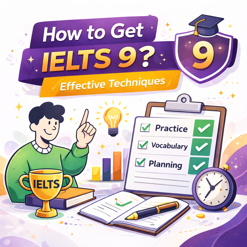 صفحه نخست 6 چگونه آیلتس 9 بگیریم؟ تکنیکهای موثر