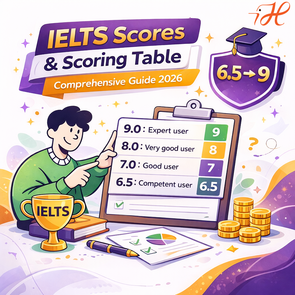 صفحه نخست 5 نمره آیلتس و جدول نمره دهی آیلتس (راهنمای جامع ۲۰۲۶)